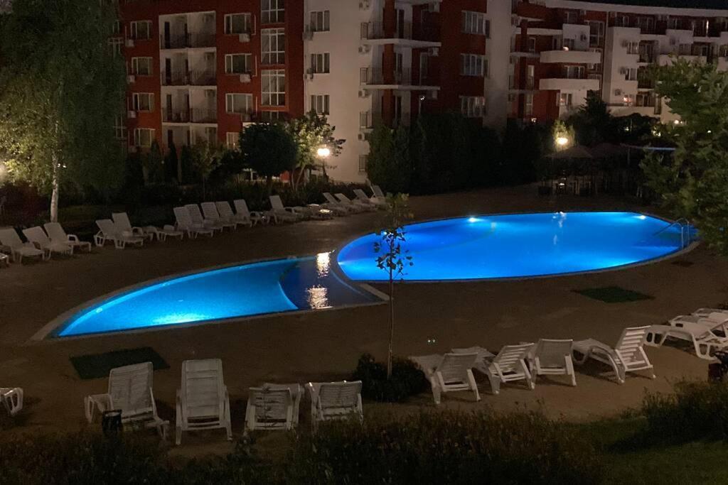 Marina View Fort Beach Studio Sveti Vlas Extérieur photo